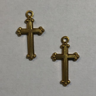 Brass Small Cross #2002