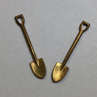 Brass 3-D Shovel #1282