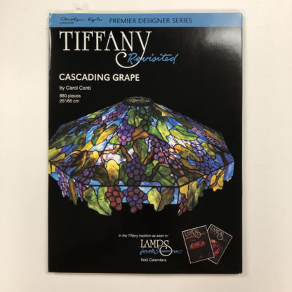 CKE Tiffany Revisited Cascading Grape Lamp Patten Book