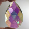 Teardrop Faceted Dichroic Jewel 50mm x 75mm - M