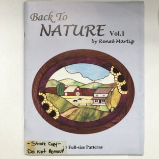 Back To Nature Book -Renee Martig