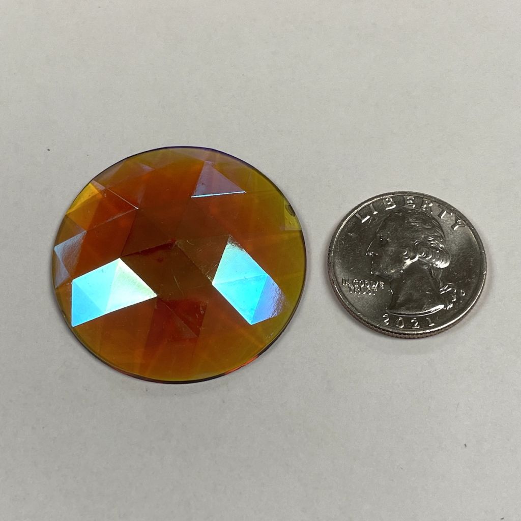 Dichroic 40mm Round Jewel BR40-02 - Image 2
