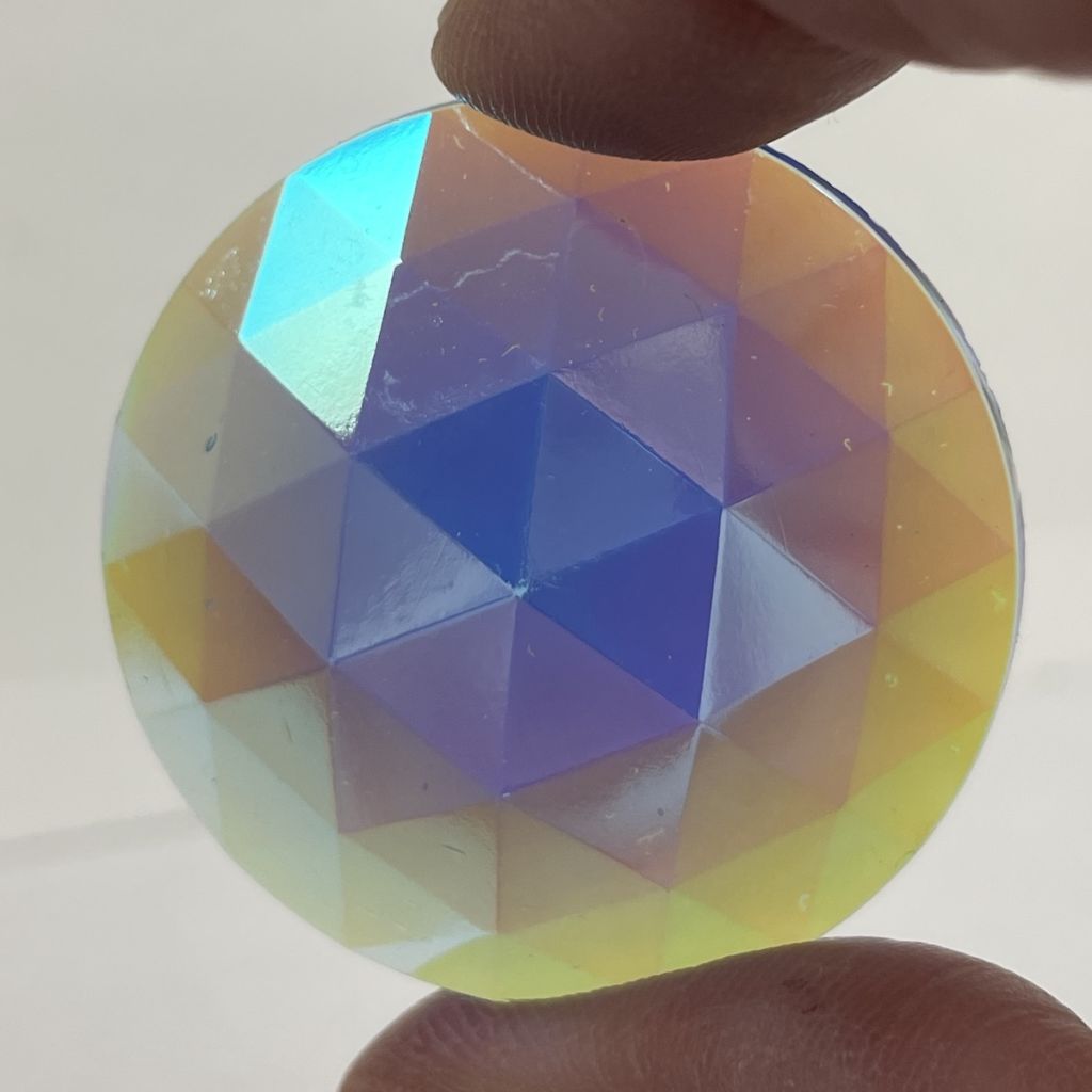 Dichroic 40mm Round Jewel BR40-05 - Image 3