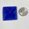 Old World Square 40mm Jewel -Blue CR40-04 - Image 2