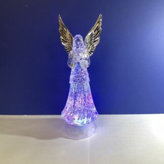 Lighted LED Shimmer Angel-8990A Dove
