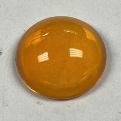 Smooth Round 16mm Jewel- MC16-09 Orange - Image 2