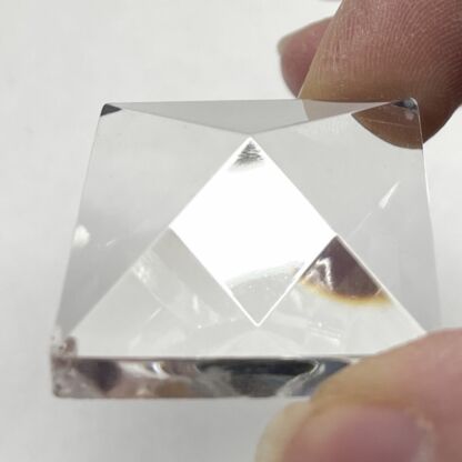 Pyramid Square 30mm Jewel - Clear PT30-01