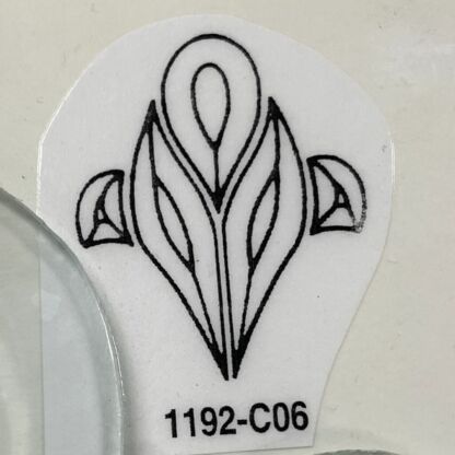 Clear Beveled Glass Cluster - C06