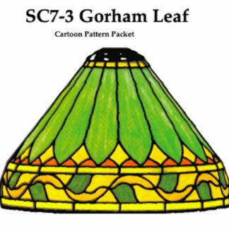 Worden SC7-3 Gorham Leaf Lamp Pattern