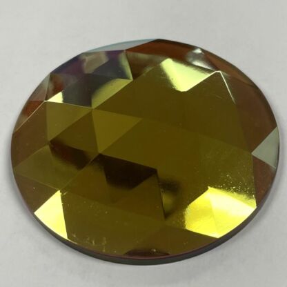 Dichroic Round 75mm Jewel BR75-02 Amber