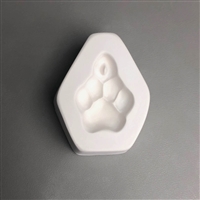LF196 Dog Paw Holey Mold