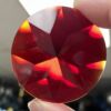 Red Round Faceted Jewel-2" (50mm) FST50-10
