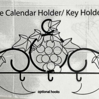 Pre-Cut Glass Kit- Grape Calendar Holder/Key Holder