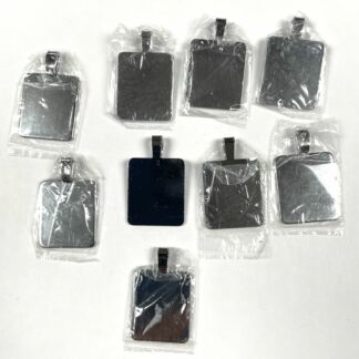 Nickel Medium Flat Bail- 9 pc. JL55