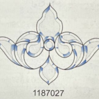 Clear Beveled Glass Cluster - AB027