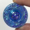 Dichroic Victorian Round 40mm Jewel- Clear DFR40-04