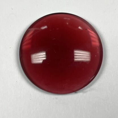 Smooth 25mm Round Jewel FB25-340 Cranberry - Image 2