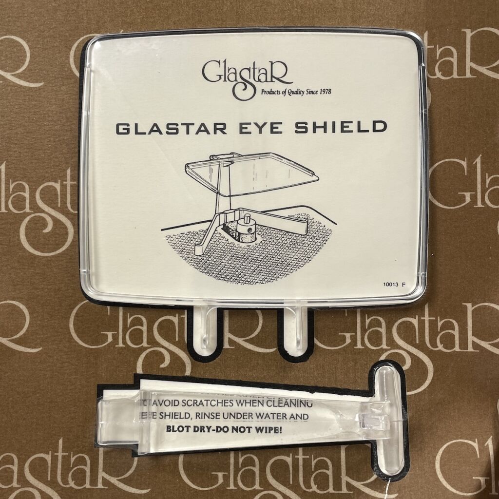 Glastar Molded Eye Shield