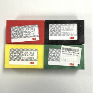 3M Diamond Glass Sanding Pad -  Set of 4
