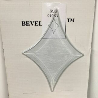 Concave Star / Square Bevel- 5 1/4" x 8 1/4" -  HAG 10