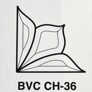 Clear Beveled Glass Cluster - HCH36