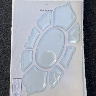 HG109 Clear Bevel Glass Cluster