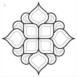 Glass Beveled Clear Cluster -HCH52