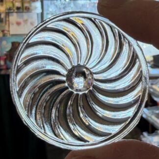 Clear Round Whirlwind Jewel-2" (50mm) WW50-01