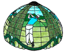 Worden GF16-37 Long Tee Golf Lamp Pattern