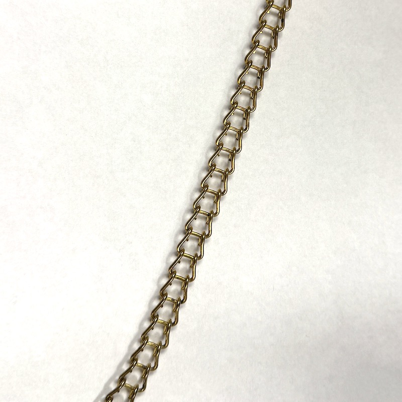 Brass Ladder Chain - per feet
