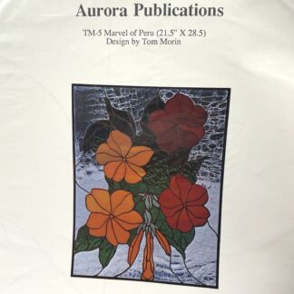 Aurora Publications Pattern TM5 Marvel Of Peru Flowers